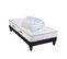 Pack Cristal 90x200 Cm Matelas Mousse + Sommier Bois + Accessoires