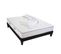 Pack Cristal 140x190 Cm Matelas Mousse + Sommier Bois + Accessoires