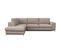 Canapé Tissu Angle Gauche Taupe Fiesole 4 Places