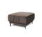 Pouf Taille S Fiorenzo Tissu Taupe