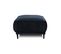 Pouf Taille S Fiorenzo Velours Bleu