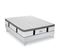 Ensemble Matelas Altesse Mousse  Accueil Mémoire - 26 Cm Et Kit Bois Blanc - 140 X 190 Cm