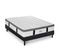 Ensemble Matelas Altesse Mousse  Accueil Mémoire - 26 Cm Et Kit Bois Noir - 140 X 190 Cm