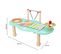 Pop Table Musicale En Bois Enfant Jouet D'éveil Musical Montessori Collection Animaux De La Forêt