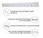 Simi Rail De Plafond Tringle En Pvc Pour Rideaux à Crochets    Blanc   Monorail Droit 200 Cm