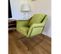 Golden - Fauteuil Cosy En Velours Vert Et Métal Doré