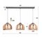 Dome - Suspension Triple En Bois