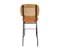 Memphis - Chaise De Bar Simili Cuir Orange