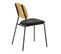 Memphis - Lot De 2 Chaises De Repas En Simili Cuir Noir