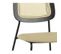 Memphis - Lot De 2 Chaises De Repas Simili Cuir Beige