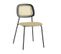 Memphis - Lot De 2 Chaises De Repas Simili Cuir Beige