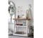 Victoria - Console En Bois Blanc Patiné L 81