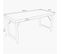 Vintage- Table Pliante Bois Blanc