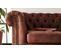 Winston - Canapé D'angle Chesterfield - 5 Places - Style Industriel