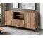 Come - Buffet Bas - Bois - 150 Cm - Style Contemporain