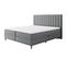 Maria - Lit Boxspring - 160x200 - En Velours - Coffres Et Surmatelas Inclus