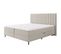 Maria - Lit Boxspring - 160x200 - En Velours - Coffres Et Surmatelas Inclus