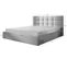 Mael - Lit Coffre - 180x200 - En Tissu - Sommier Inclus