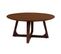 Solin - Table Basse Ronde - Bois Plaquage Noyer - 75 Cm