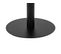 Valverde - Table Basse Ronde - Effet Marbre - Noir - 70 Cm