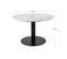 Valverde - Table Basse Ronde - Effet Marbre - Noir - 70 Cm