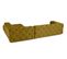 Gallata - Canapé Chesterfield D'angle Droit - 5 Places - En Velours