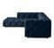 Gallata - Canapé Chesterfield D'angle Gauche - 5 Places - En Velours