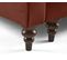 Canapé Angle Droit Convertible 4 Places Flamingo En Velours Terracotta