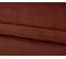 Canapé Angle Droit Convertible 4 Places Flamingo En Velours Terracotta