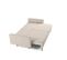 Canapé Droit Convertible 3 Places Charlie En Tissu Beige