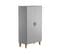 Armoire 2 Portes Lounge - Gris