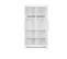 Armoire 2 Portes Calmo - Blanc