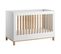 Lit Bébé 60x120 Et Commode à Langer Altitude - Blanc