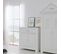 Armoire 2 Portes Marsylia Mdf - Blanc