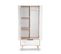 Lit Bébé 60x120 Et Armoire 2 Portes Sofie - Blanc