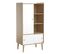 Armoire 1 Porte Retro - Bois Blanc