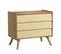 Chambre Complète 60x120 Vintage - Bois Beige