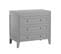 Commode 3 Tiroirs Et Armoire 1 Porte Milenne - Gris