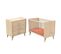 Lit Bébé 60x120 Et Commode 3 Tiroirs Arty - Bois