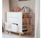 Commode 3 Tiroirs Romy - Blanc