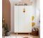 Armoire 2 Portes Romy - Blanc