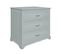 Commode 3 Tiroirs Melody - Gris