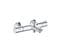 Pack Mitigeur Thermostatique Bain Douche + Pommeau De Douche + Barre De Douche + Flexible Grohe Gro