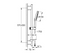 Mitigeur Douche Thermostatique Grohe Mural Precision Feel + Ensemble De Douche Grohe Vitalio