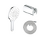 Grohe Douchette 3 Jets Vitalio Smartactive Ronde Avec Flexible 200 Et Support Rond