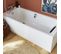 Pack Baignoire Droite 180 X 90 Jacob Delafon Odéon Up + Pare Bain 2 Volets Chromé