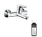 Mitigeur Lavabo Mural Chrome + Nettoyant Briochin