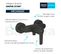 Mitigeur Douche Mécanique Grohe Start Noir + Nettoyant Grohclean