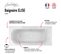 Pack Baignoire Droite 180 X 80 Jacob Delafon Elise + Tablier En Niche + Mitigeur Bain Douche Mural