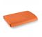 Drap Plat 1 Place Et 2 Places 100% Coton/57 Fils/cm² - Orange - 180 X 290 Cm Pour Lit 1 Place